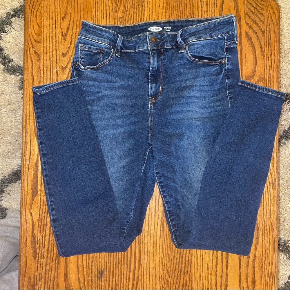 Old Navy Rockstar Super Skinny High Rise Jeans - Size 10